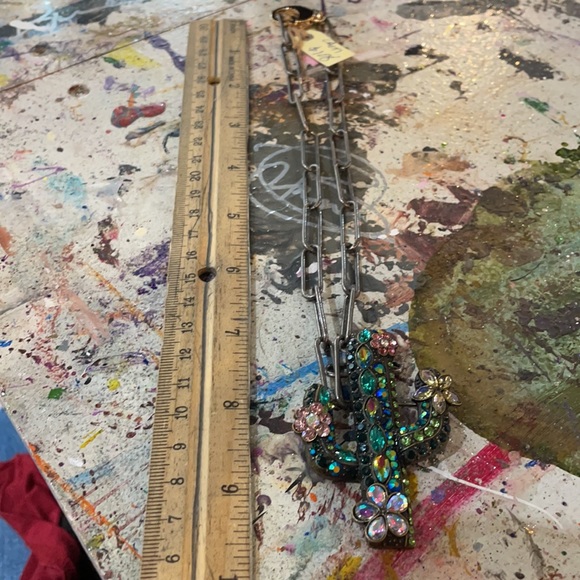 Cactus Brooch Necklace!! From the Art Studio of Brandi C. - Picture 2 of 5